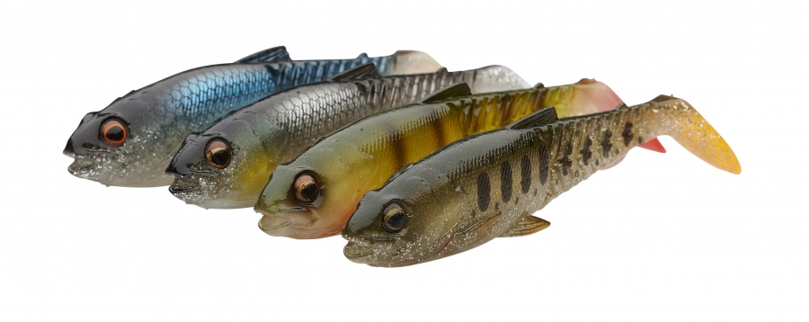 SG Craft Cannibal Paddletail 6,5cm Clear Water Mix 4ks