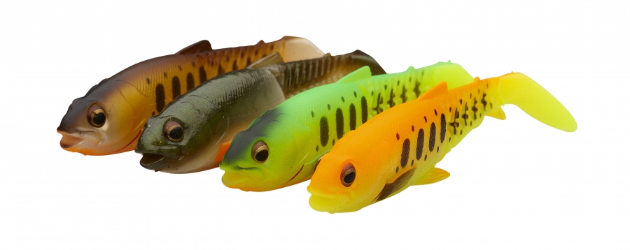 SG Craft Cannibal Paddletail 6,5cm Dark Water Mix 4ks