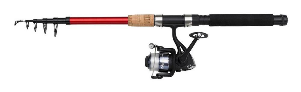 DAM sada prutu s navijákem Fighter Pro Telespin 240cm 10-50g 30FD