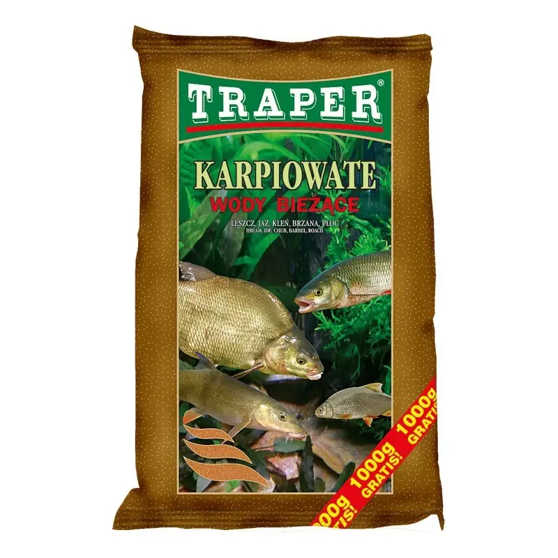 Traper Popular Kapr na tekoucí vodu 5kg - Perník