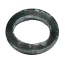 Kroužky - ROUND RIG RINGS 3.7 mm / BLACK MATT - bal.25ks