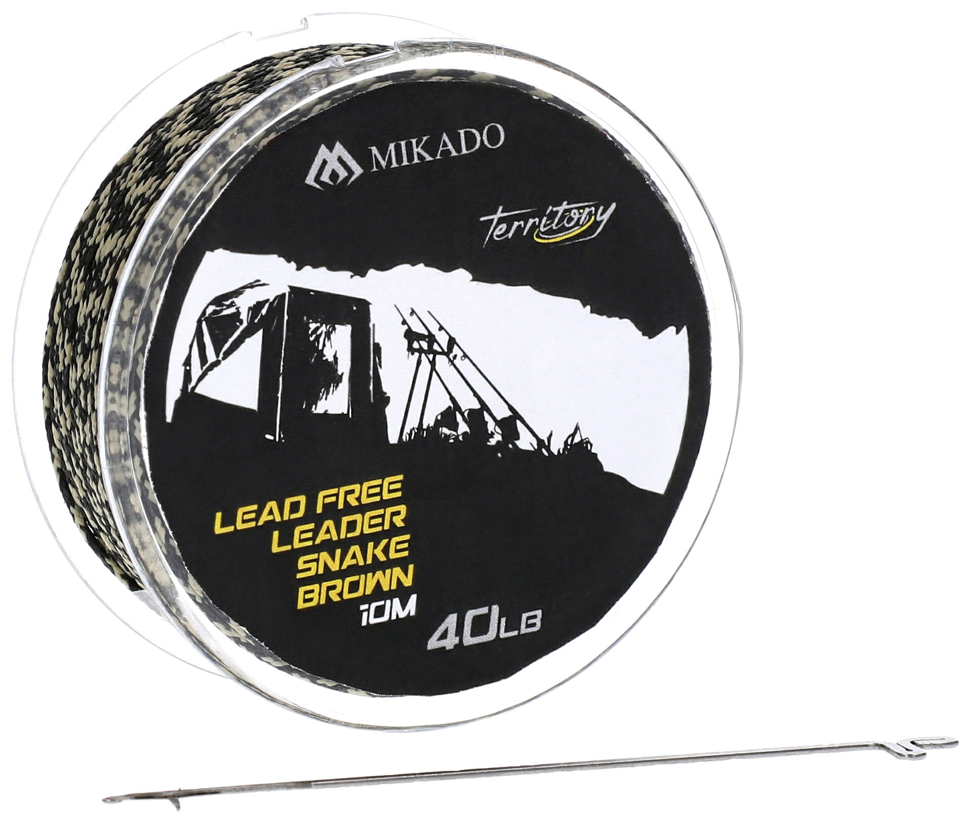 Pletenka - LEAD FREE LEADER / Light Camo - 10m 40lbs