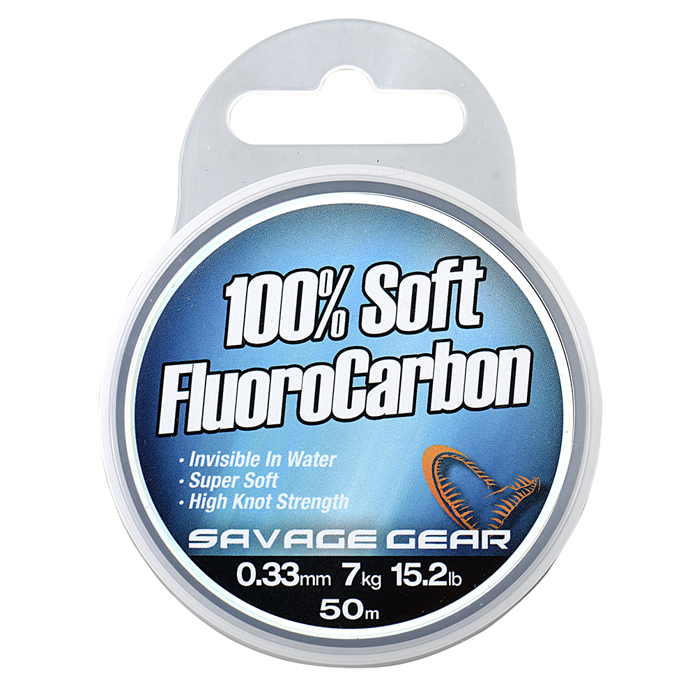 Savage Gear Soft Fluorocarbon 35m 0.39mm 9.4kg Clear