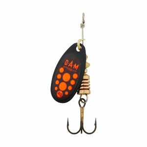 DAM třpytka Effzett® Standart Spinner #3 Black Red