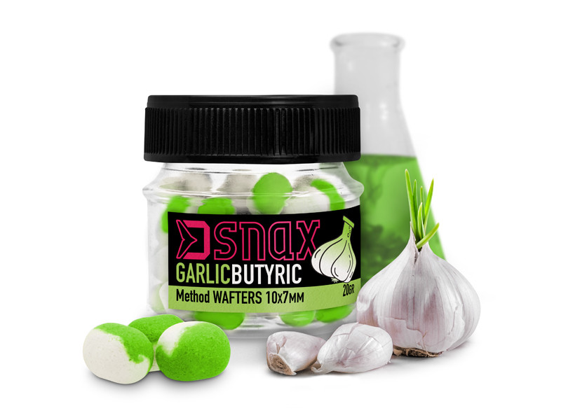Delphin nástraha D SNAX WAFT 10x7mm/20g Česnek-Butyric