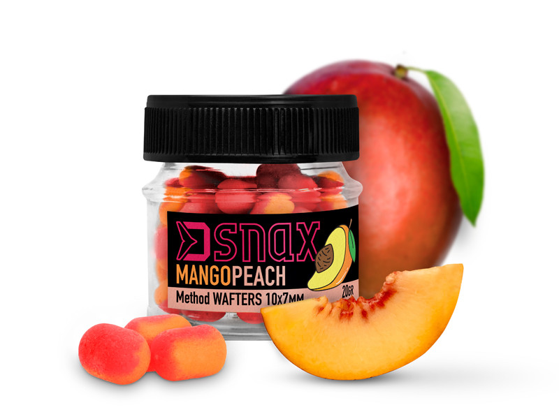 Delphin nástraha D SNAX WAFT 10x7mm/20g Mango-Broskev