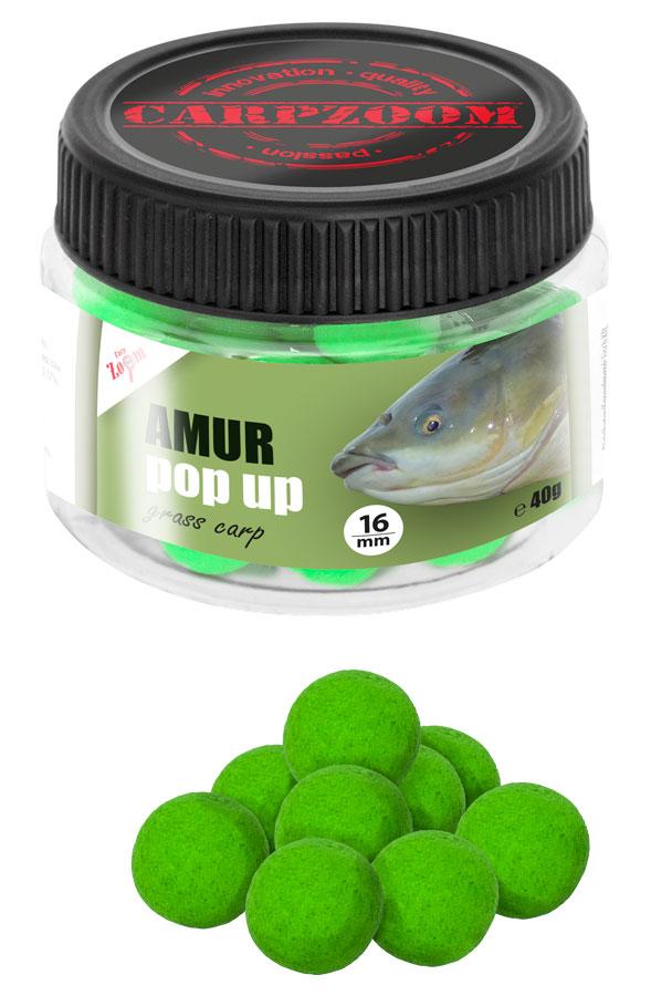 Carp Zoom - Amur - Pop Up Boilies - 40 g/16 mm