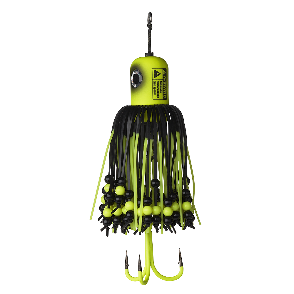 DAM nástraha MadCat A-Static Clonk Teaser 16cm 200g Fluo Yellow UV