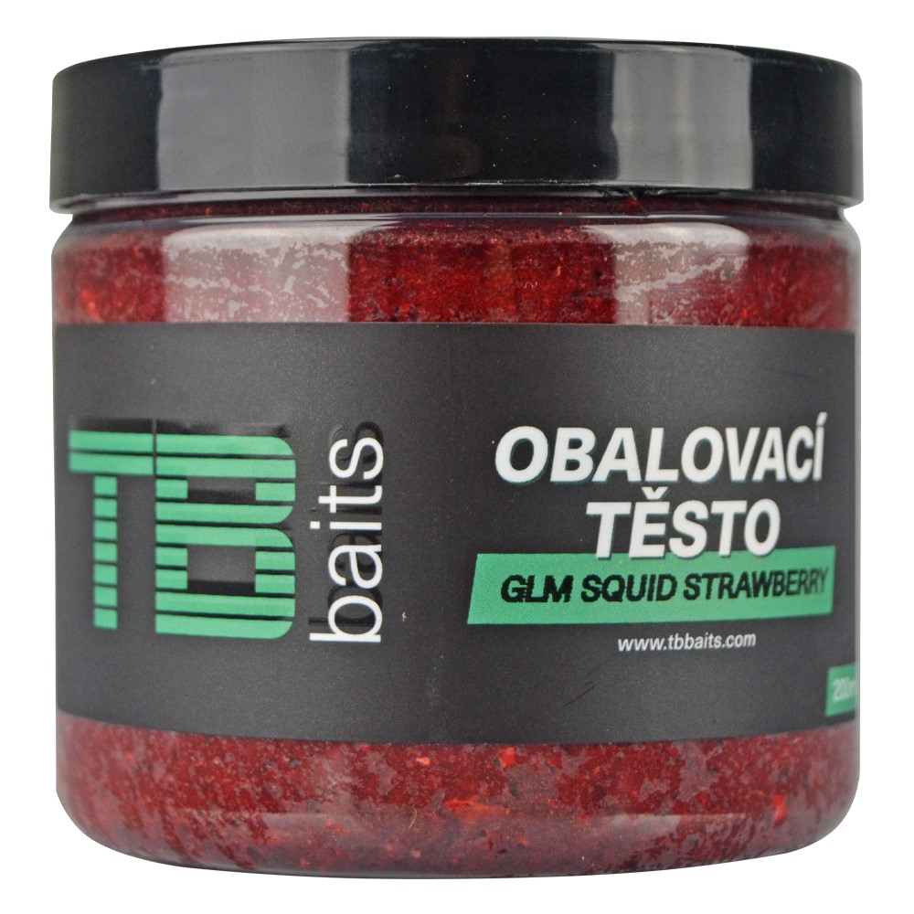 TB Baits Obalovací Pasta 200ml GLM Squid Strawberry