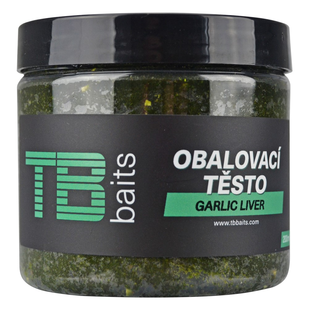 TB Baits Obalovací Pasta 200ml Garlic Liver