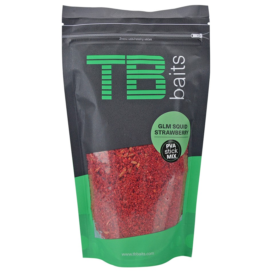 TB Baits PVA Stick Mix 200g - GLM Squid Strawberry