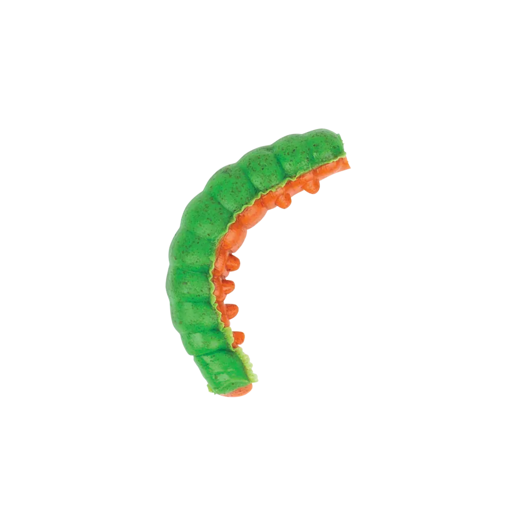 Berkley gumová nástraha PowerBait® Power® Honey Worm 25mm 55ks Green Orange