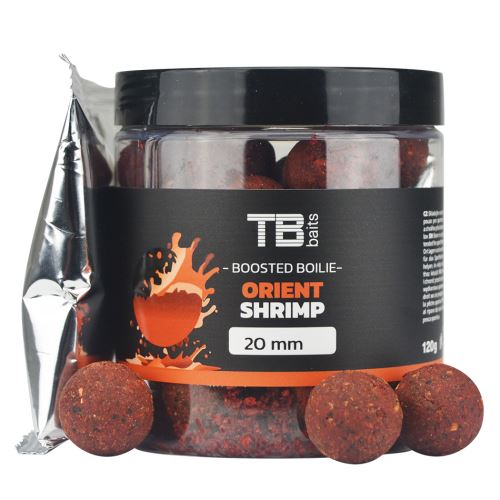 TB Baits Boosterované Boilie Orient Shrimp 120g Ø20mm