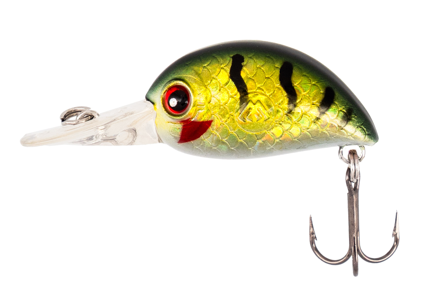Mikado wobler Shimmy DR - 30mm/3.3g Green Perch