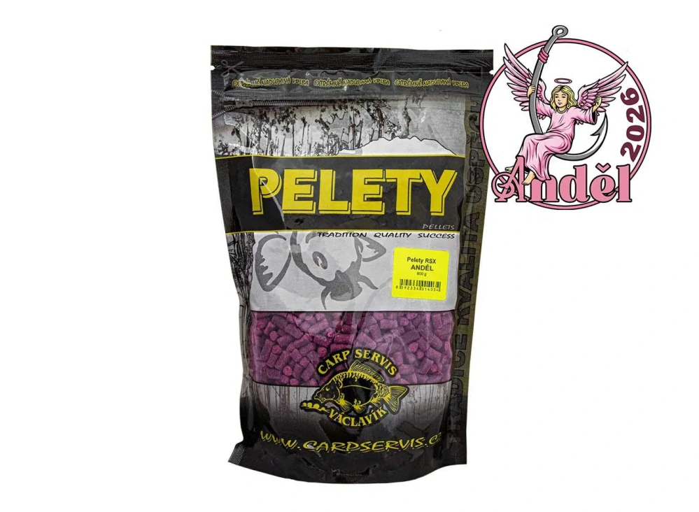 CSV Pelety RSX - 800g/Anděl/růžová