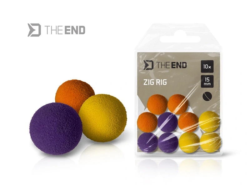 Delphin TheEND ZIG RIG / 10ks mix 15mm