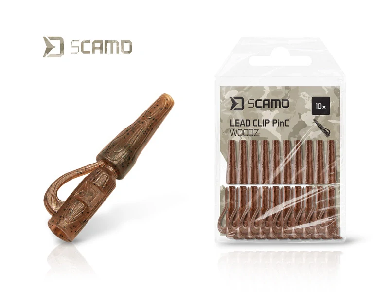 Klip na olovo Delphin sCAMO PinC WOODZ 10ks