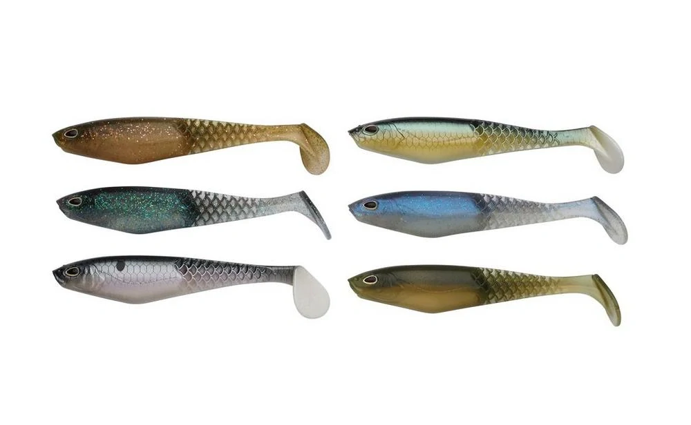 Berkley gumová nástraha PowerBait® CullShad 10cm 6pcs Mixpack Clearwater