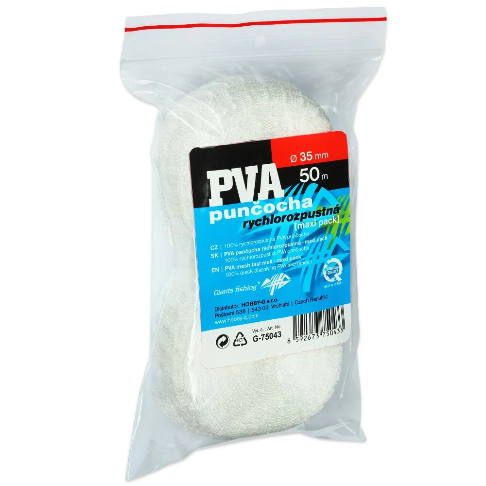 Giants fishing PVA náhradní punčocha Mesh Fast Melt Refill 35mm/50m