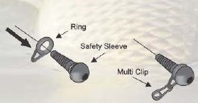 EXC Carp Safety Sleeves