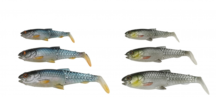 SG Craft Cannibal Paddletail 12,5cm Clear Water Mix 4ks