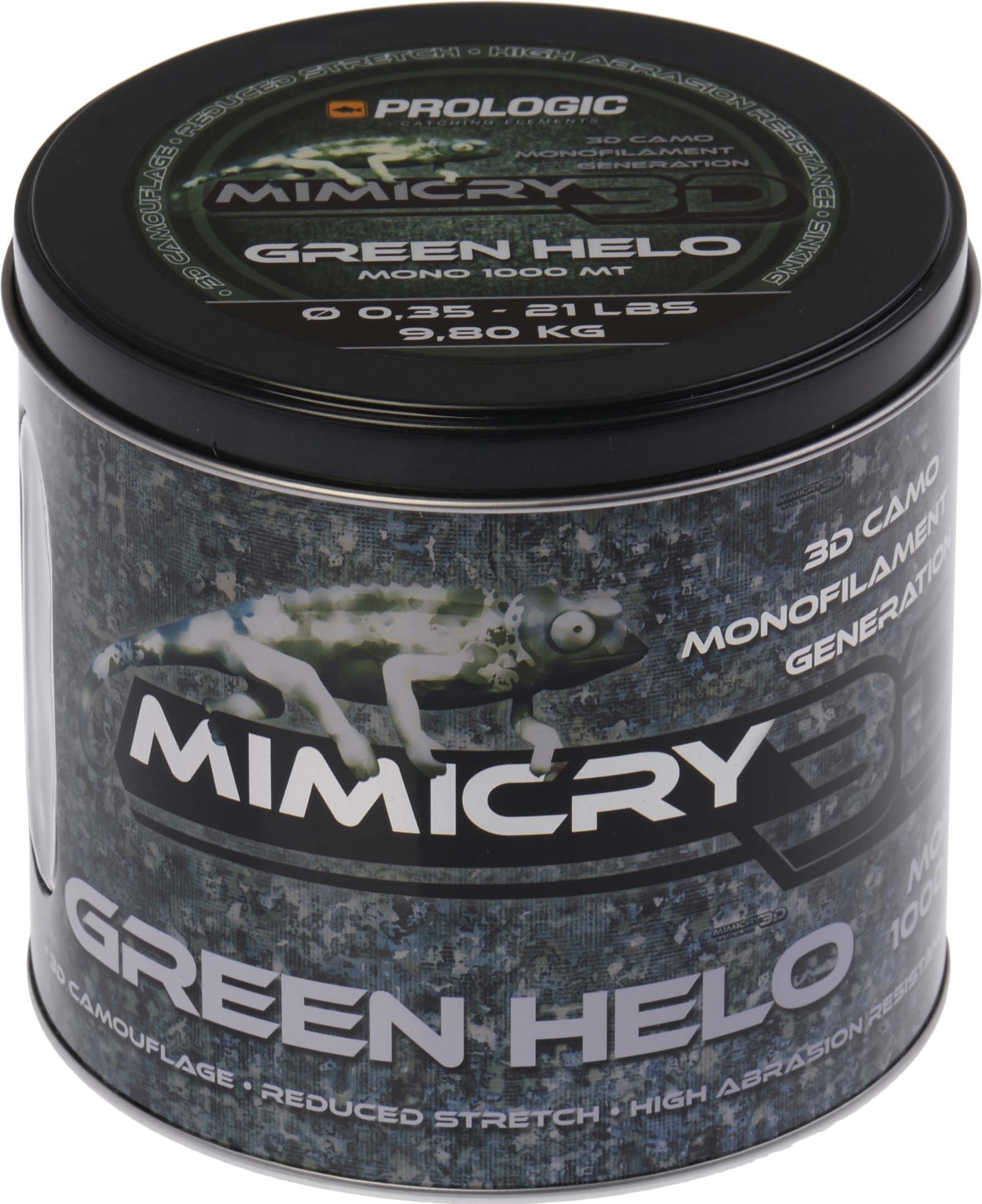 Prologic Mimicry Green Helo 1000m 0,30mm 15lbs