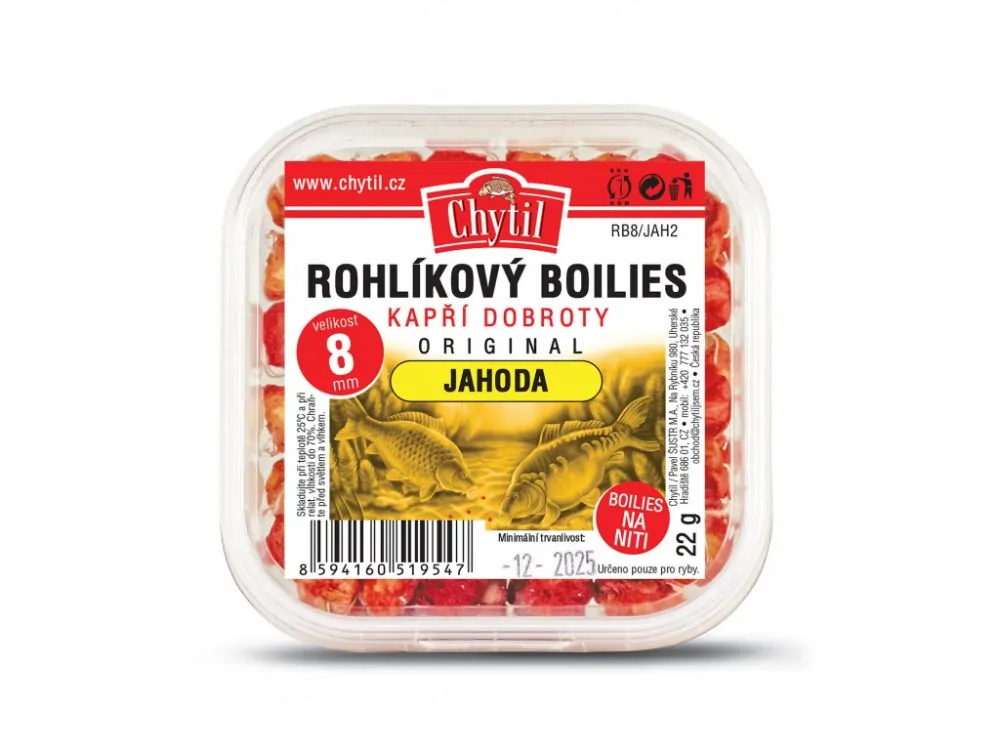 Chytil Rohlíkové boilies 8mm 22g - Carp killer