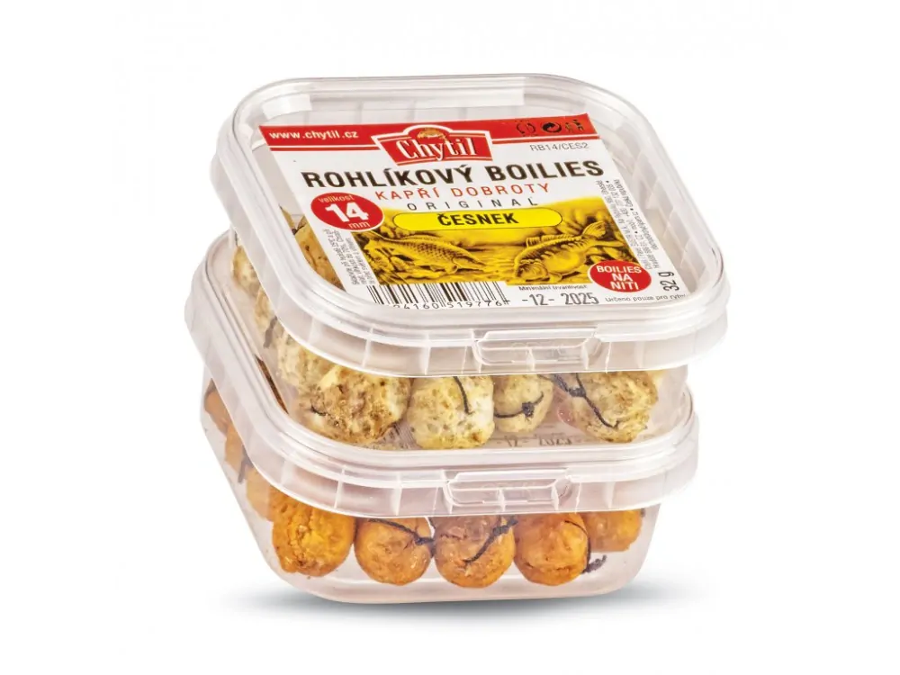 Chytil Rohlíkový boilies 14mm 32g - Česnek