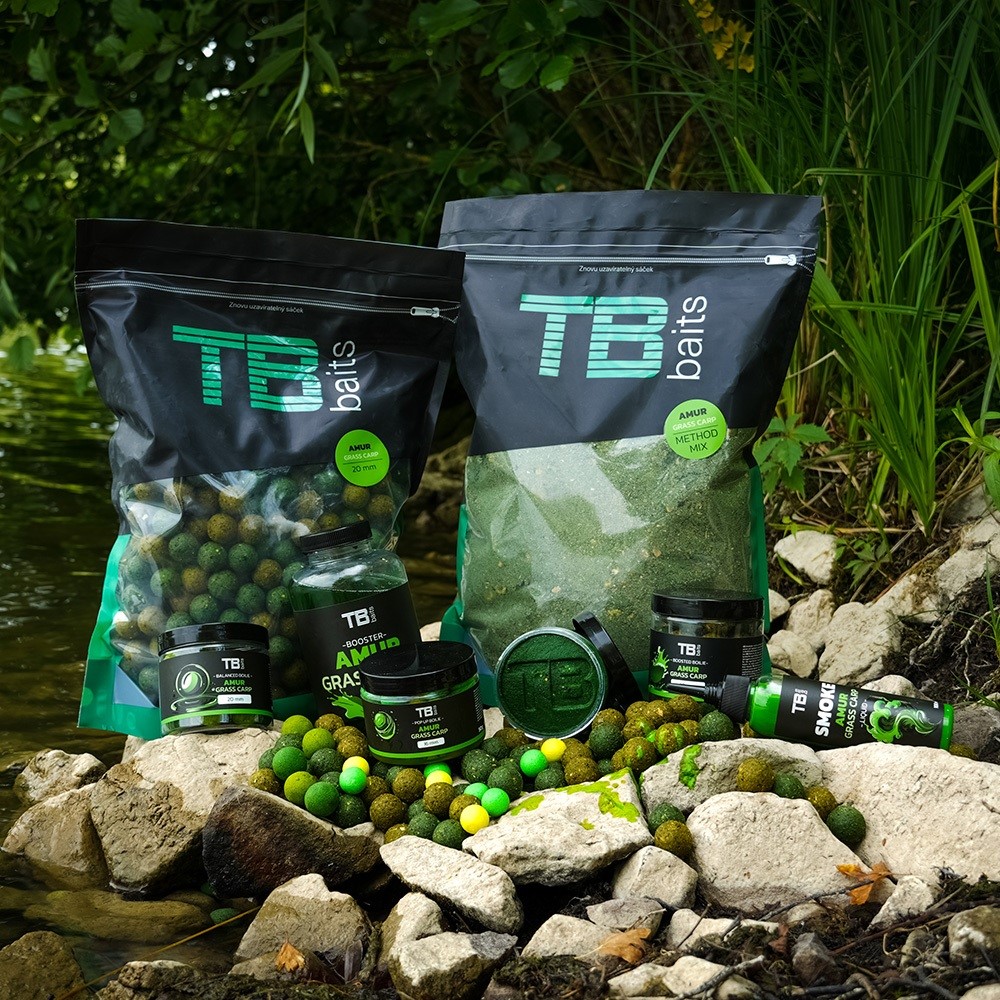 TB Baits Boosterované Boilie Amur 120g 20mm