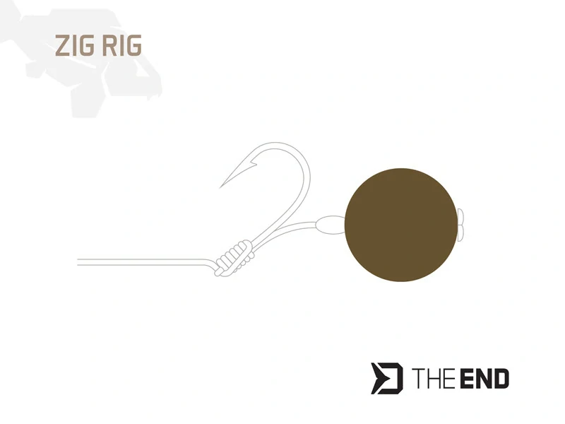 Delphin TheEND ZIG RIG / 10ks mix 15mm