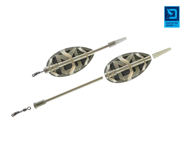 Krmítko Delphin Method QUIX Reaxe L - 20g