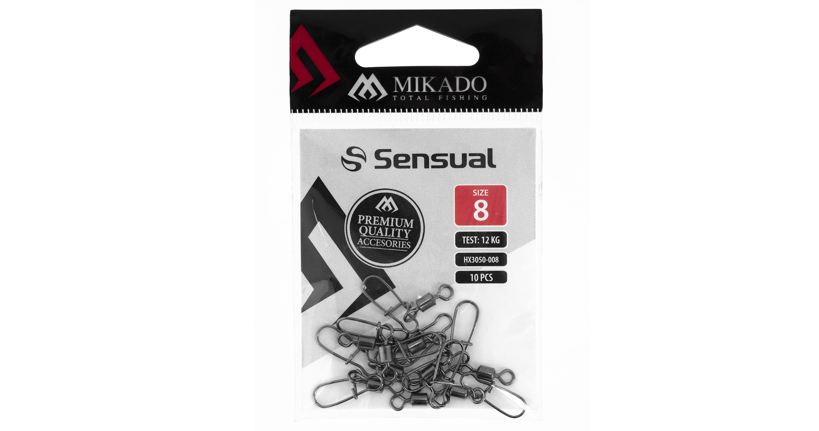 Mikado Obratlík s karabinou Fastlock BN 5ks vel.4