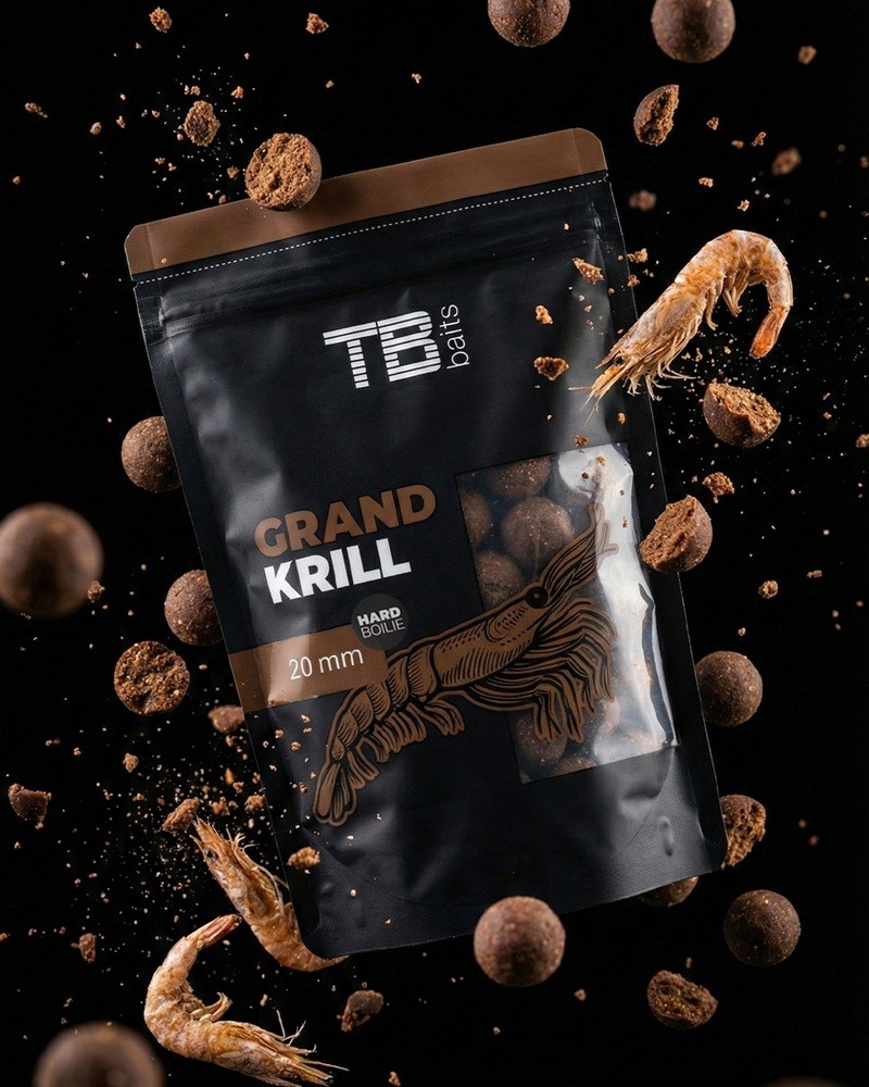 TB Baits Hard Boilie Grand Krill Ø24mm 250g