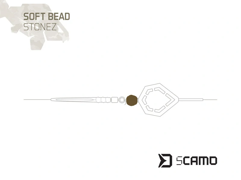 Nárazové kuličky Delphin sCAMO STONEZ 60ks 5mm