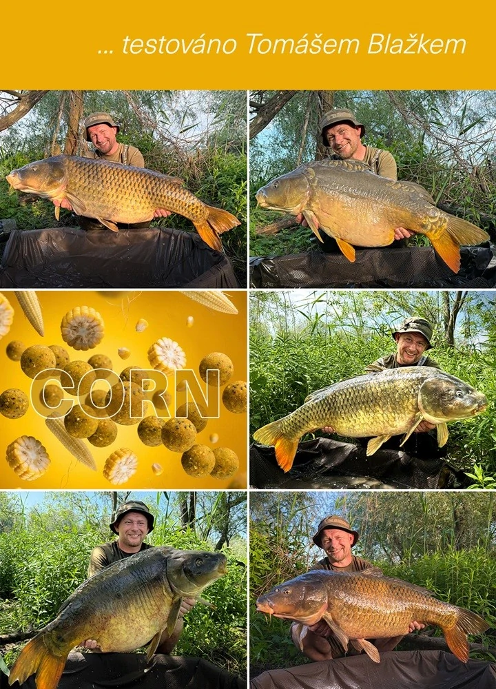 TB Baits Boosterované Boilie Corn 120g