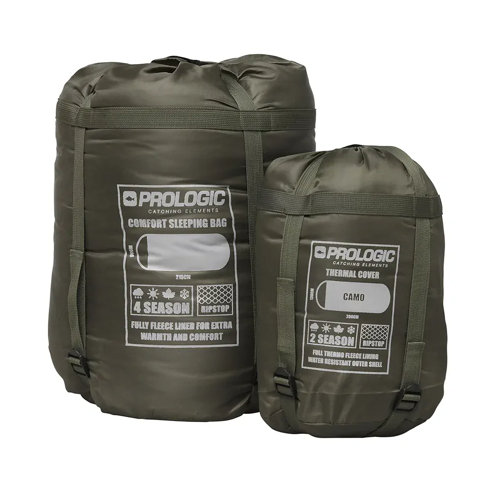 Prologic spacák Element Comfort S/Bag & Thermal Camo Cover 5 Season 215x90cm