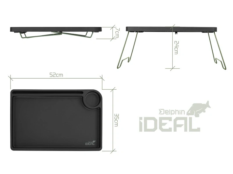 Kaprařský skládací stolek Delphin Ideal