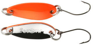 Třpytka - Mini - 2.4 cm - 1.5 g / Oranžová - Stříbrná 1 ks