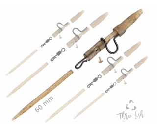 Zfish Závěska Heavy Duty Clip Complete Pin Set 60mm