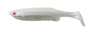 FAT T-TAIL MINNOW White Silver 7,5 cm