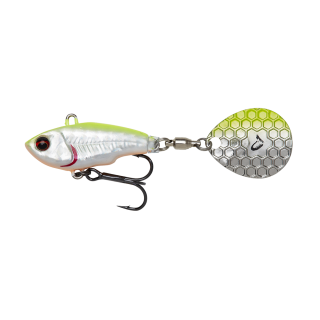 Savage Gear Fat Tail Spin 8cm 24g Lemon Back Flash