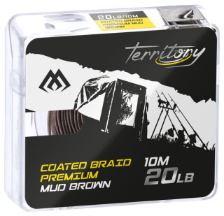 Potápivá šňůrka-Fast Sinking Premium Braid 10m 1ks 30lbs Hnědá-camo