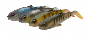 SG Craft Cannibal Paddletail 12,5cm Clear Water Mix 4ks