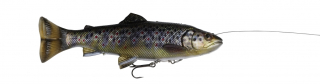 SG 4D Pulse Tail Trout 16cm 51g Brown Trout 