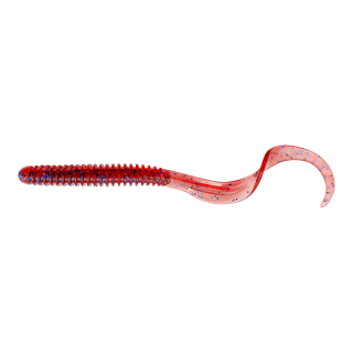 SG Rib Worm 9cm 3g 10pcs Plum