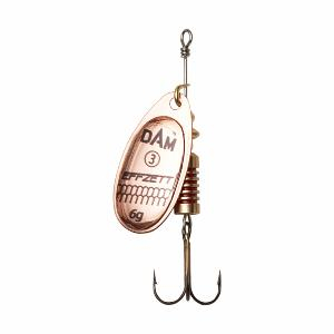 DAM třpytka Effzett® Standart Spinner #2 Copper