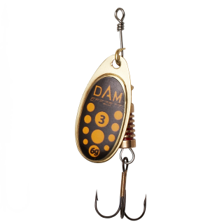 DAM třpytka Effzett® Standart Spinner #4 Blacky