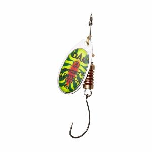 DAM Effzett® třpytka Singlehook Spinner #3 Firetiger UV