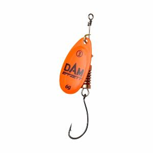 DAM Effzett® třpytka Singlehook Spinner #3 Orange