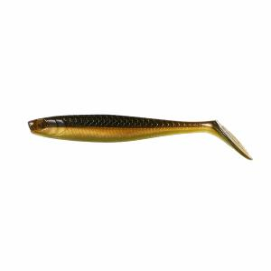DAM Slim Shad Paddletail 10cm Olive/Gold